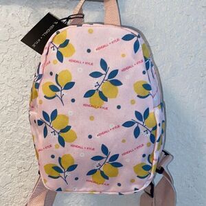 NWT Kendall & Kylie Mini Backpack Lemons ponk